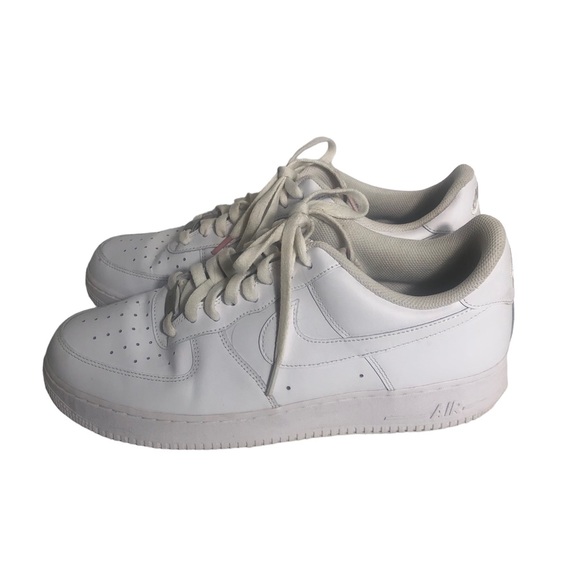 Nike ‘07 Air Force 1 Low Top White CW2288-111 Size 13 - Picture 1 of 4